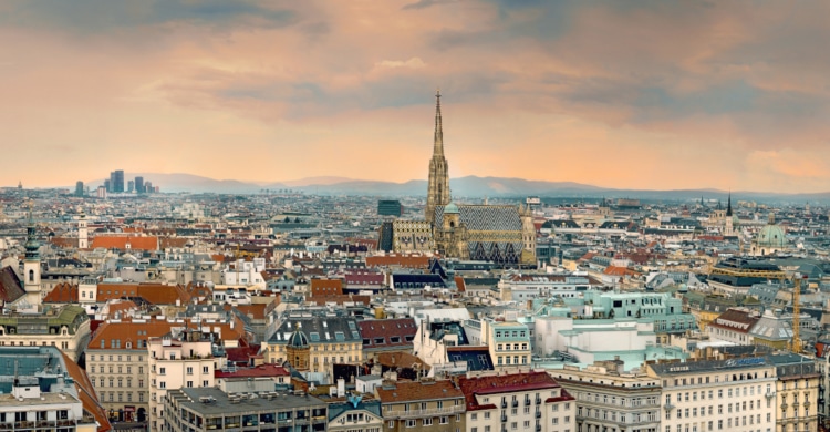 panorama of Vienna