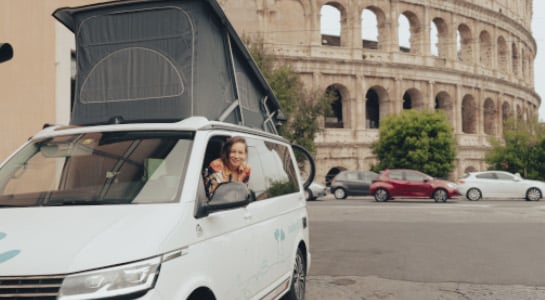 Hire a campervan in Milan