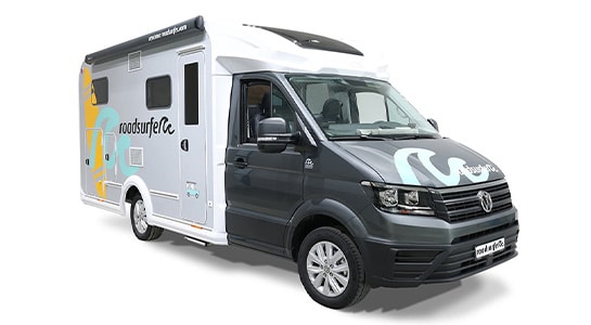 Knaus Van TI Plus campervan sideview