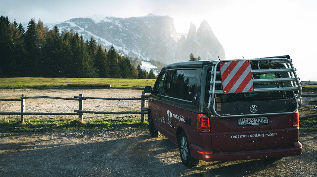 Road trip dans les Dolomites - Van aménagé roadsurfer